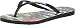 Havaianas Kid's Slim Tropical Floral Flip Flop Sandal, Black/Black/Imperial Palace, 2 M US Little Kid