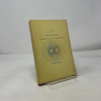 Paperback Principles of Speech Communication Book