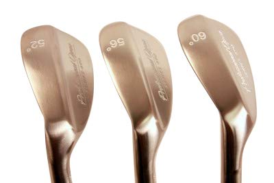 Linkshänder Big & Tall Herren Golf Wedge Set: 52, 56, 60 Regular Flex (Höhe 6'7.6 cm+ / +5.1 cm über) Jumbo Velvet Grip