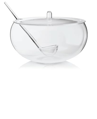 Guzzini 13230000 Bol Couvercle Louche Transparent 22,5 x 32,5 cm,100ml