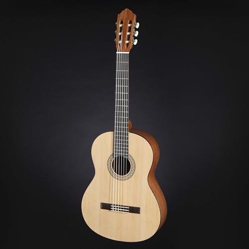 Yamaha C40 Konzertgitarre – 4/4 Holzgitarre (65 cm, 25 9/16” Mensur), 6 Nylonsaiten, für Anfänger – Natur
