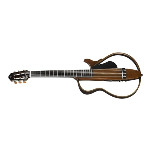 Image of Yamaha SLG200N NT Nylon String Silent Guitar with Hard Gig Bag, Natural