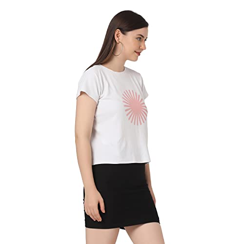 Image of GRECIILOOKS T Shirt for Women | Women T Shirt | T Shirt Women | Casual Loose Fit | Oversized T Shirt for Women | T-Shirt for Women