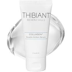 S&eacute;rum double action Collagen2 pour acide hyaluronique facial et matrixyle qui am&eacute;liorent la production de collag&egrave;ne, r&eacute;duisent les rides et ridules, sans parfum, sans parab&egrave;ne 1 0,7 oz