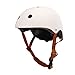SUNFECILI Skateboard Helmet, ABS Shell Shock Absorbing Skateboard Roller Skating Helmet with Padding, Ventilated and Breathable, Adjustable Chin Strap, Suitable for Kid Sport Helmet.(L)