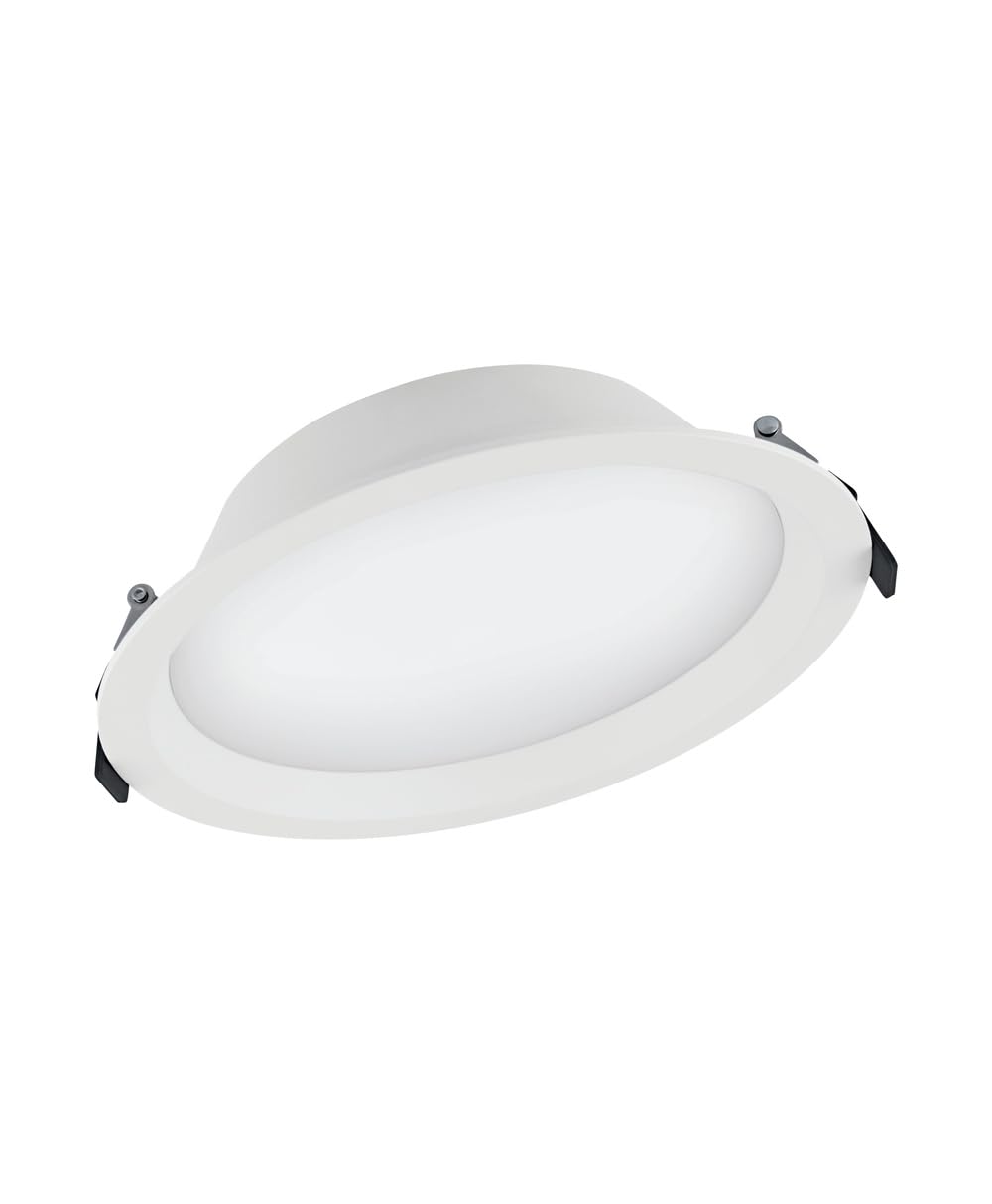 LEDVANCE LED Downlight | Leuchte für Innenanwendungen | Warmweiß | 215,0 mm x 61,0 mm | DOWNLIGHT ALU DALI
