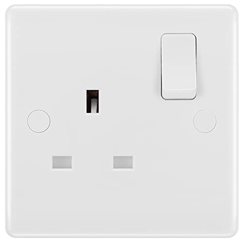 BG Single Pole 1 Gang Switched Socket 821 13a