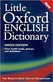 Little Oxford English Dictionary 9th (nineth) edition Text Only
