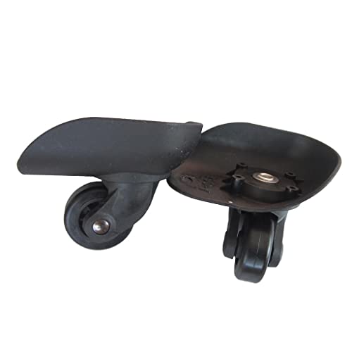 Almencla 1 par de rodas giratórias para mala de viagem rodas de substituição para rodinhas de rodízi