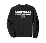 Afrique du Sud KakPraat Funny 12th Langue officielle Braai Sweatshirt
