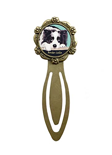 le Bonbon(ル ボンボン) ボーダーコリー 上目遣いBL ブックマーカー 犬 クリップ イヌ ブックマーク しおり 犬