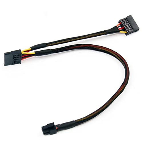 HDD SSD Power Cable SATA to 6 Pin for Dell Vostro 3668 3669 3670 3660 3653 3667 3650 3250 3253 3267 3268 3470 Desktop-image-39