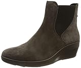 Absatzform: Keilabsatz Legero Damen Divine leicht gefütterte Gore-Tex Stiefelette, Lavagna (GRAU) 2300, 39