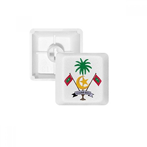 Keycaps PBT Maldives Blanc OEM sans marquage pour un clavier mécanique épuré et durable