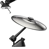 Car Cymbal Air Vent, Car Crash Cymbal Mini Metal Drum Decompression Toy for Stress Relief Funny Musical Instruments Gadget for Drummer Music Lovers Gift