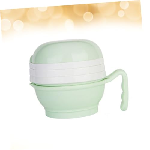 HOMSFOU 1Pc Tigela De Moagem De Alimentos Moedor De Suplemento Alimentar Multifuncional Bebê Aliment