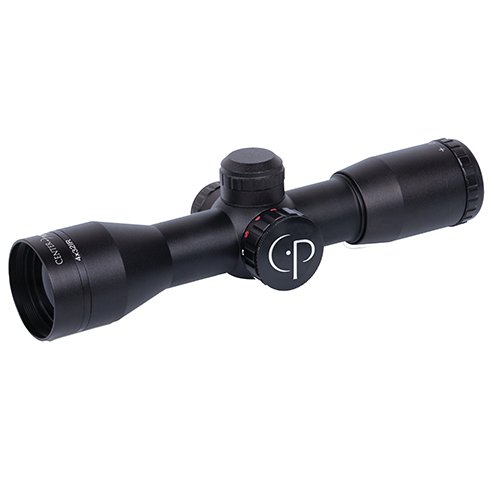 CenterPoint Optics LC432ERG2 Red/Green 4x32mm Illuminated Multi-Line Reticle Crossbow Scope With Picatinny Rings