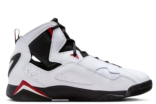 NIKE Jordan True Flight Men's Shoes (342964-160, White/Black/Varsity Red) Size 112