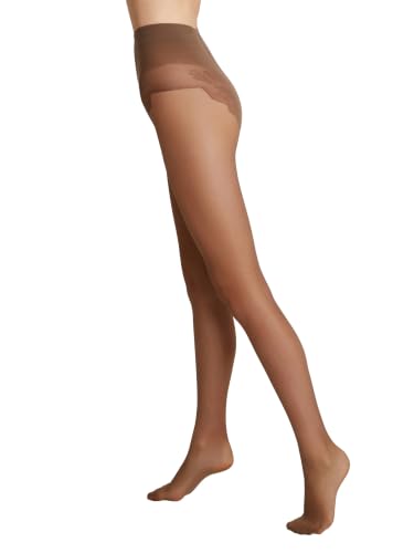 Image of Conte Women's Lace Top Patterned Panties Pantyhose Tights Bikini 40 Den