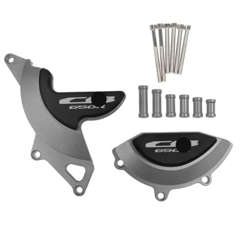 Protección para rutas con la cubierta motor CB650R y deslizadores laterales