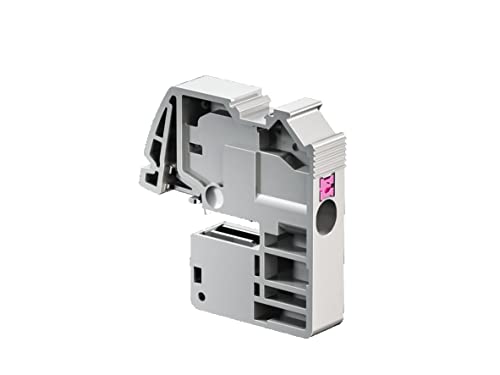 Rittal 3450505 - Morsetto Per Alimentazione Push-In, 10 Pezzi, Colore: Grigio