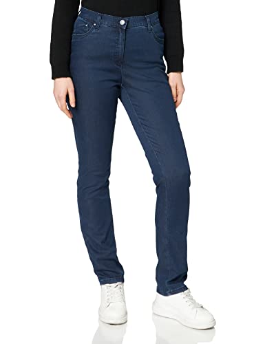 Raphaela by Brax Damen Super Slim Fit Jeans Hose Style Ina Fay Super Dynamic Stretch mit hohem Bund, Blau, 36