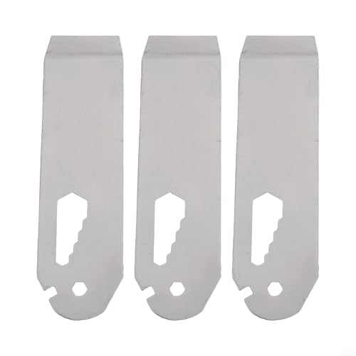 Gdfnmogo - Lot de 3 outils de démontage de garniture intérieure en acier inoxydable pour démontage intérieur de voiture, plaque de levier à double tête, 150 mm
