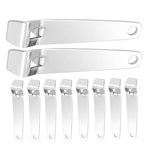 DEARMAMY 10 piezas Abridor de Botellas de Acero Inoxidable Herramienta Portátil para y Botellas de Líquido Oral Diseño Ergonómico para Apertura Rápida Resistente y Multifuncional