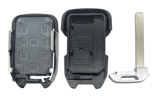 5 Button Replacement Keyless Entry Key Fob Cover fit for Chevy Silverado 2022 2021 2020 2019 and GMC Sierra 1500 2500HD 3500HD Denali XKeyless Entry Remote Control Key Fob Shell - Image 2