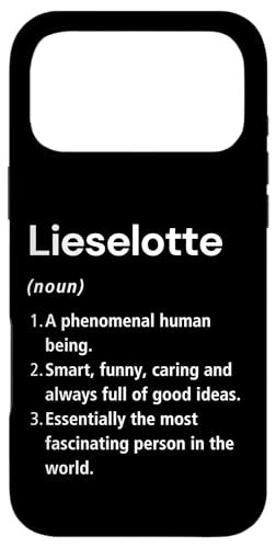 Lieselotte ���O�̒�` �ʔ������� �X�}�z�P�[�X iPhone 17 Pro Max �p