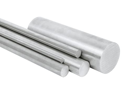 Asta in titanio da 17 mm, grado 2, asta rotonda in...