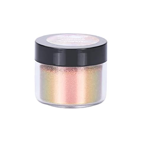 follwer0 Color Shift Pigment Powder 12 Colors Pearl Mica Powder Epoxy Resin Dye for for Candle Making, Slimes, Eye Shadow, Blush, Nail Art, Resin Jewelry Cover