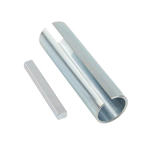 PRETYZOOM 7/8' Crankshaft Sleeve Bushing Sheave Key Reducer Sleeve Fit for 3/4' to 7/8' Axle Pulley