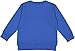 RABBIT SKINS Toddler Fleece Long Sleeve Pullover Sweatshirt, Royal, 7T
