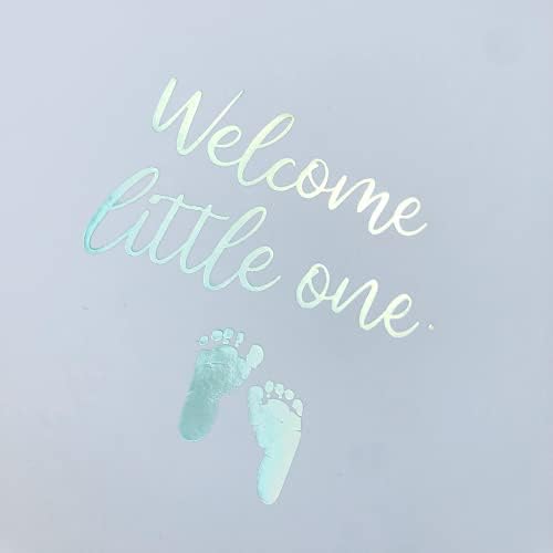 Sass Party & Gifts Baby Shower guest book - Welcome Little One - Baby Book Keepsake Gift For The Mummy To Be
