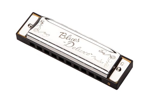 Fender Blues Deluxe Harmonica, Stocking Stuffers, Guitar Accessories, Key of
