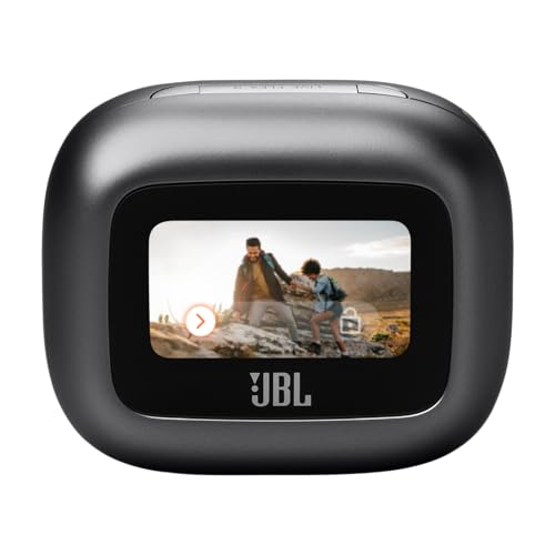 JBL Live Flex 3 - True Wireless Noise-Cancelling Open-Stick Earbuds - Black by JBL - Image 9