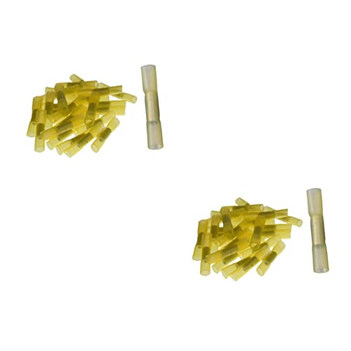 Conectores de cable térmicos amarillos impermeables aislados para conexiones eléctricas 8