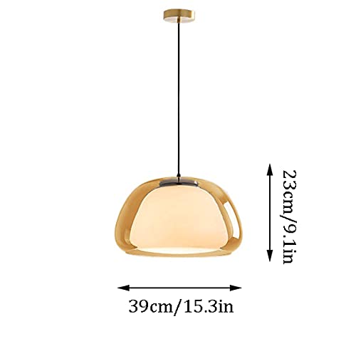 Lustre E27 en verre pour éclairage de restaurant et chambre - 8