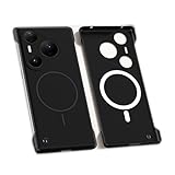 Case for Huawei Pura 80/80 Pro /80 Pro+/80 Ultra, Magnetic Soft Case Anti-Scratch Anti-Fingerprint Cover(Black,80 pro)