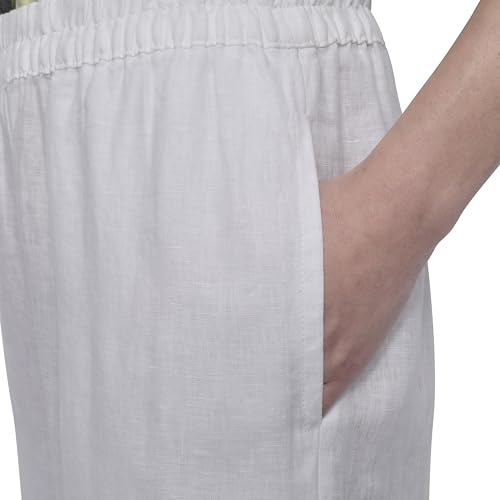 Pantalón de lino DKNY ligero antisufrimiento térmico para mujer activa 5