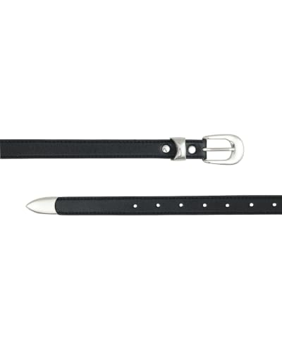 Image of Punnu Black vegan leather western belt