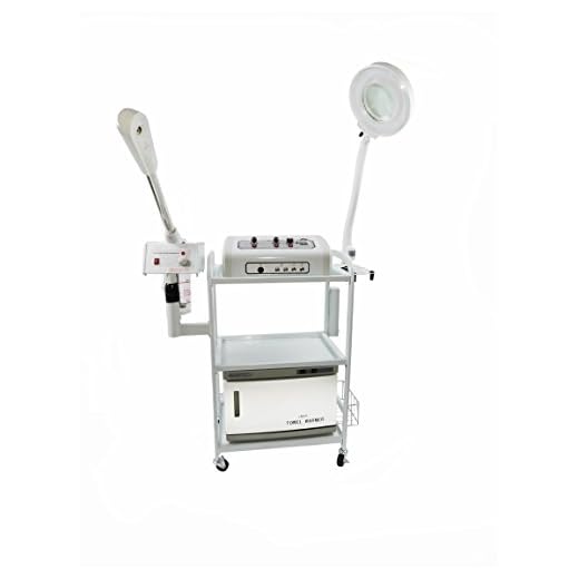 9-in-1 All in 1 Facial Machine with Microdermabrasion, Aromatherapy, Glass Jar Steamer -TLC-3025CFM