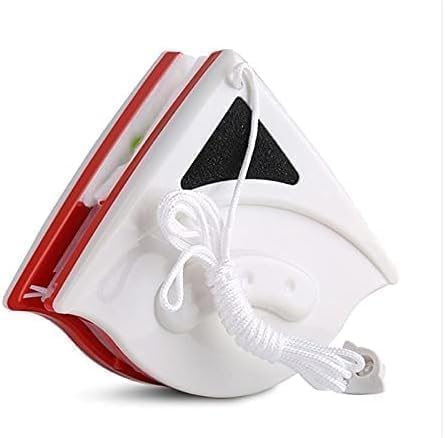 NUREV ENTERPRISE Magnetic Window Glass Cleaner | Double-Sided Glass Cleaning Tool with 2 Extra Cotton Pads | Double-Faced ... - Review, Price and Buying Guide