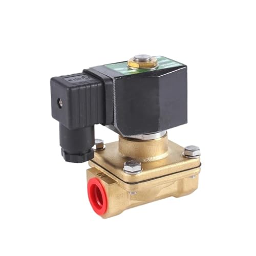 Électrovanne laiton 24VDC DN10 normalement ouverte étanche IP65 pour fluide - 2