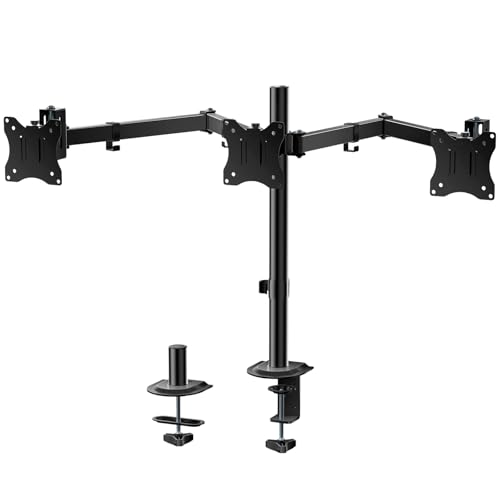 WALI M003SN Triple Monitor Mount