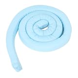 Sueño cómodo: el material de relleno suave y cómodo garantiza que no afecte la calidad de su sueño, cabecera de almohada de marco de cama, parachoques de sofá para debajo del sofá