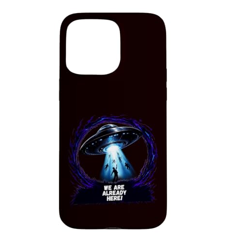 Funny Space UFO �G�C���A���n���^�[ �X�}�z�P�[�X iPhone 15 Pro Max �p
