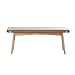 Półki na buty Buk Długa ławka 100 CM / 120 cm Nordic Little Wood Dining Stół (Color : B, Size : 120 * 28 * 45cm)