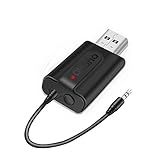 【Paketliste und Qualitätssicherung】 1 x Abafia USB Bluetooth Adapter, 1 x 3,5 mm Zusatzkabel, 1 x Bedienungsanleitung. Wir bieten Kundendienst.Wenn Sie Fragen zum Produkt haben, wenden Sie sich bitte direkt an uns. Wir werden das Problem so schnell wie möglich für Sie lösen.